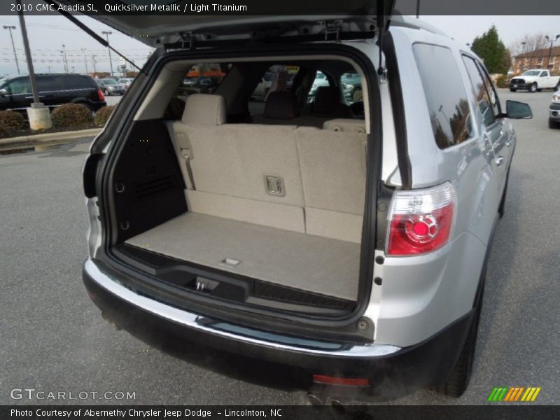 Quicksilver Metallic / Light Titanium 2010 GMC Acadia SL