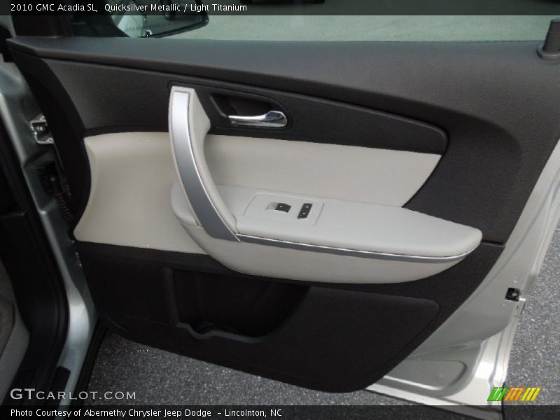 Quicksilver Metallic / Light Titanium 2010 GMC Acadia SL