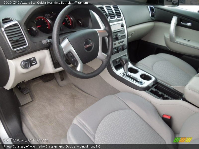 Quicksilver Metallic / Light Titanium 2010 GMC Acadia SL