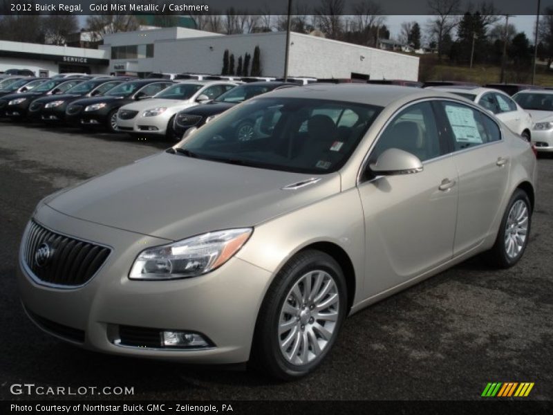 Gold Mist Metallic / Cashmere 2012 Buick Regal