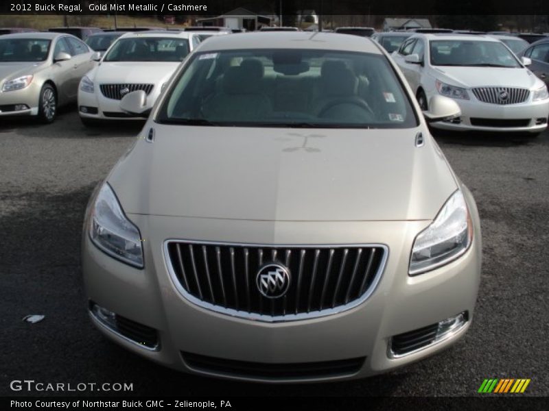 Gold Mist Metallic / Cashmere 2012 Buick Regal