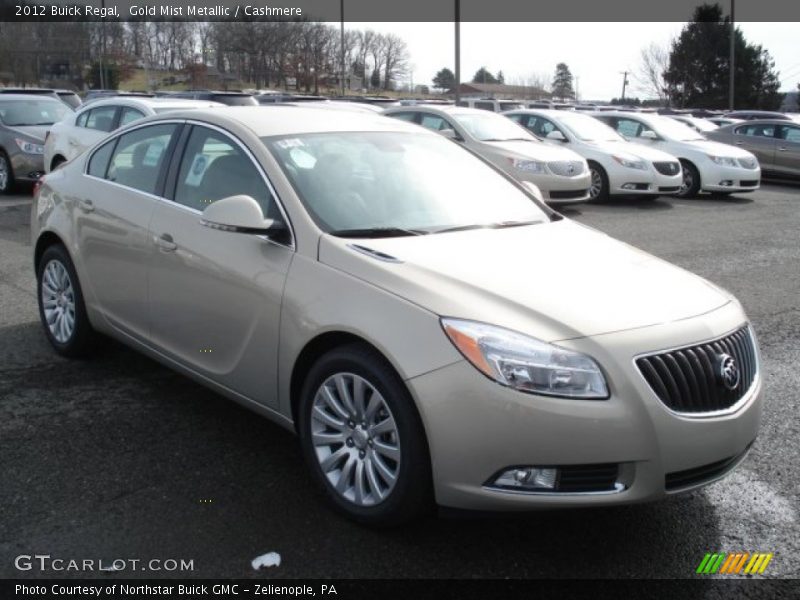 Gold Mist Metallic / Cashmere 2012 Buick Regal