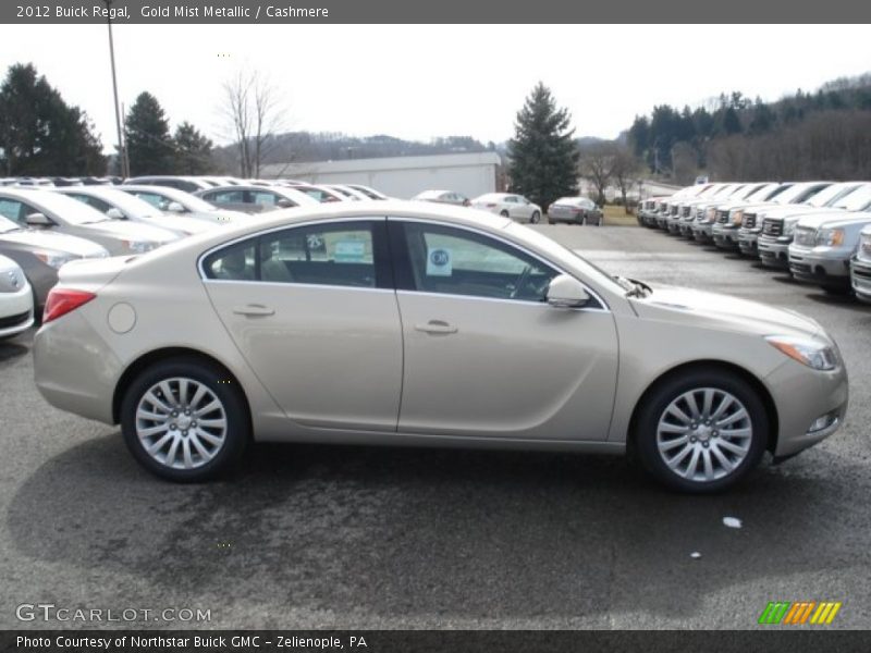 Gold Mist Metallic / Cashmere 2012 Buick Regal