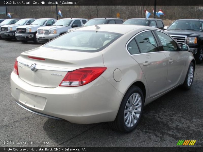 Gold Mist Metallic / Cashmere 2012 Buick Regal