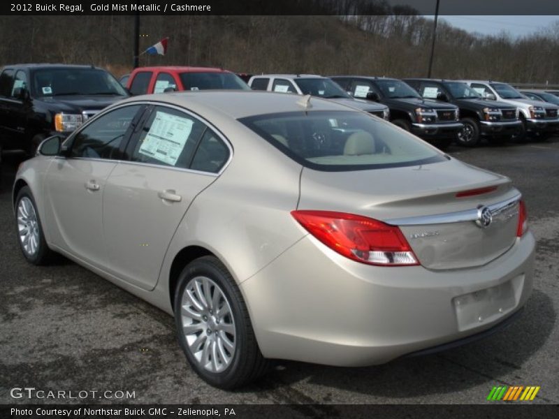 Gold Mist Metallic / Cashmere 2012 Buick Regal