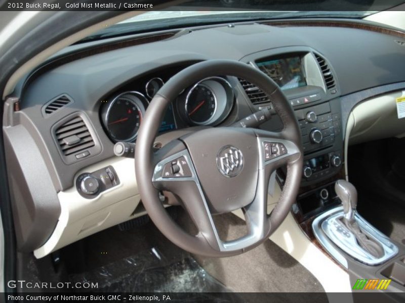 Gold Mist Metallic / Cashmere 2012 Buick Regal