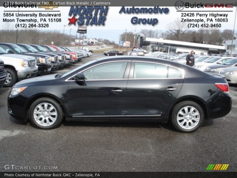 Carbon Black Metallic / Cashmere 2012 Buick LaCrosse FWD