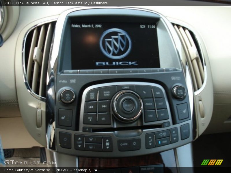 Carbon Black Metallic / Cashmere 2012 Buick LaCrosse FWD