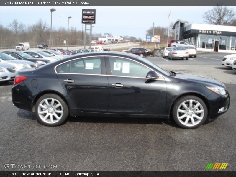 Carbon Black Metallic / Ebony 2012 Buick Regal