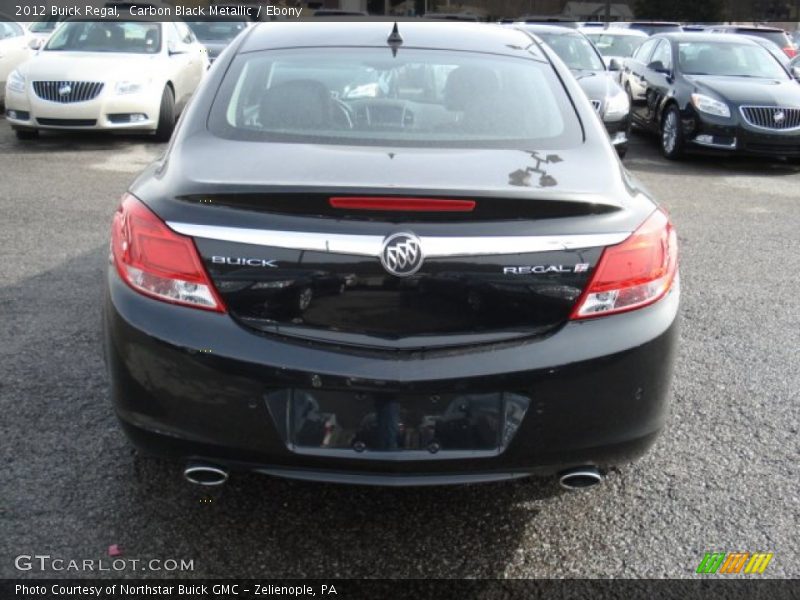 Carbon Black Metallic / Ebony 2012 Buick Regal