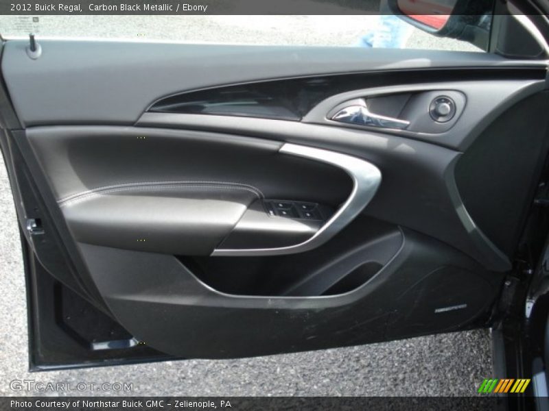 Carbon Black Metallic / Ebony 2012 Buick Regal