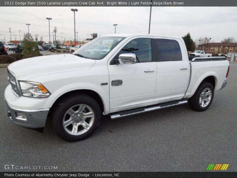  2012 Ram 1500 Laramie Longhorn Crew Cab 4x4 Bright White