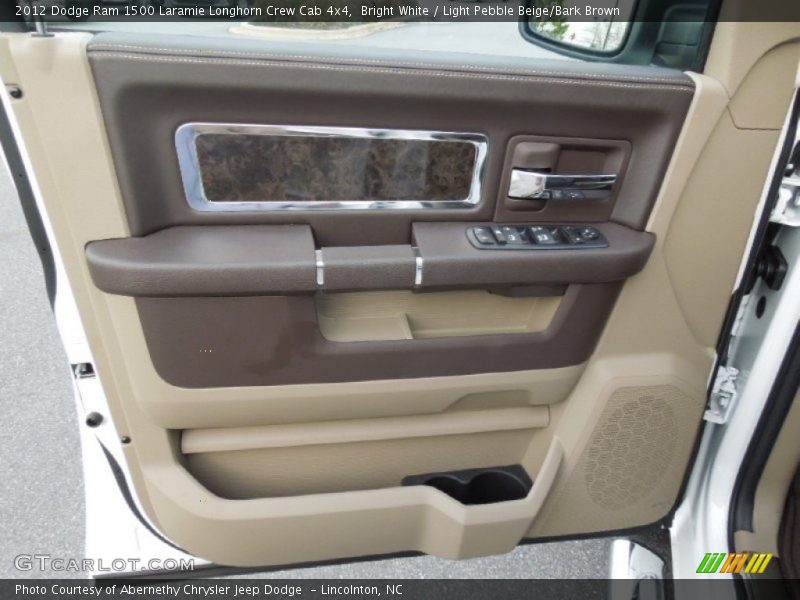 Door Panel of 2012 Ram 1500 Laramie Longhorn Crew Cab 4x4