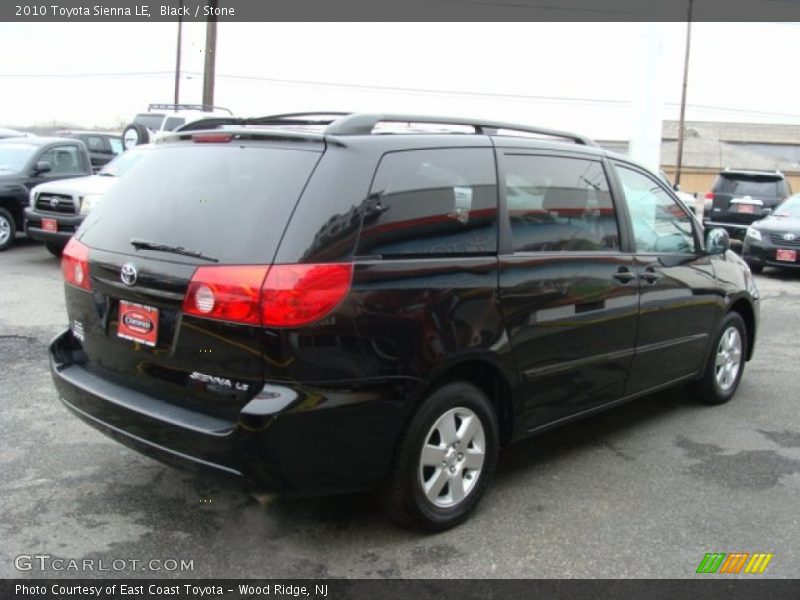 Black / Stone 2010 Toyota Sienna LE