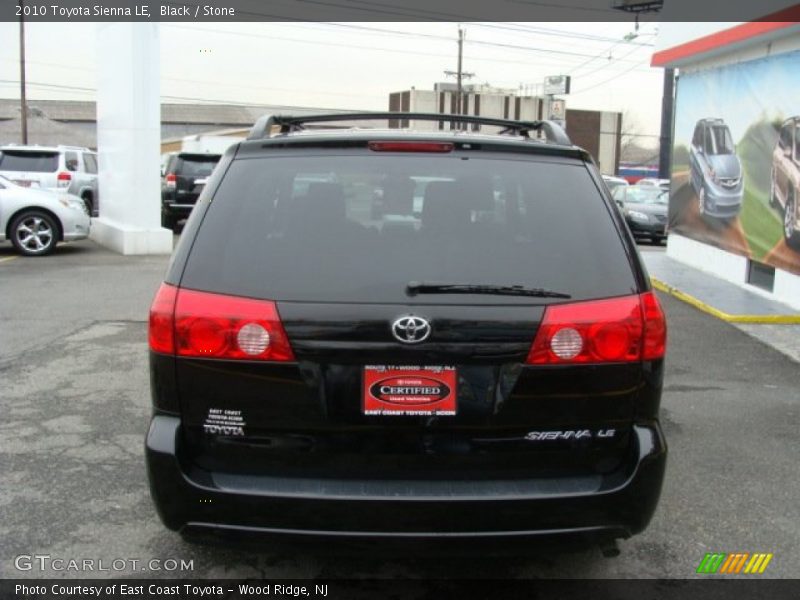 Black / Stone 2010 Toyota Sienna LE