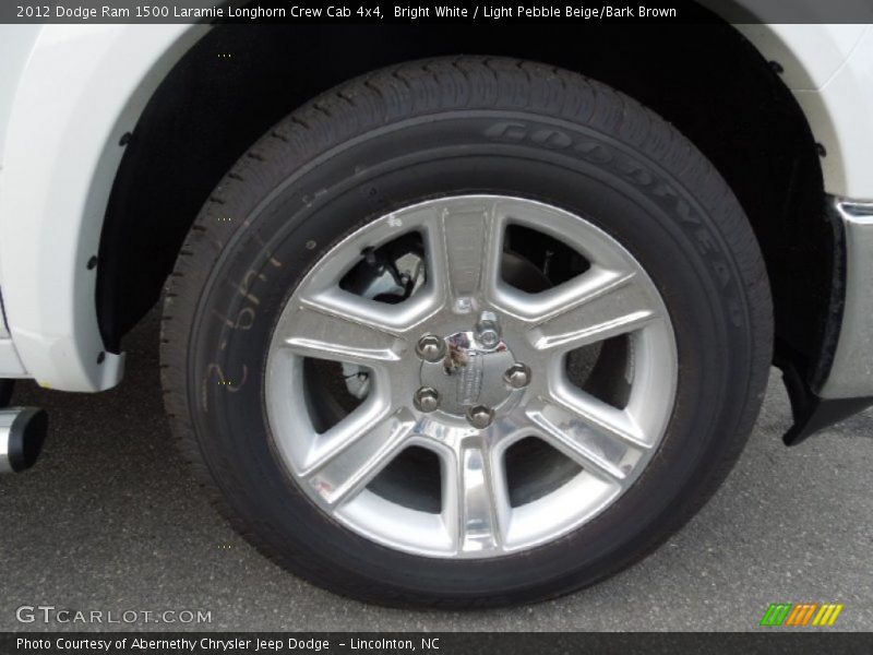  2012 Ram 1500 Laramie Longhorn Crew Cab 4x4 Wheel