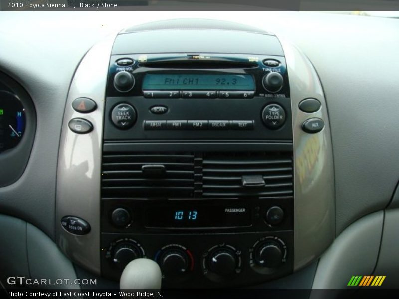 Black / Stone 2010 Toyota Sienna LE