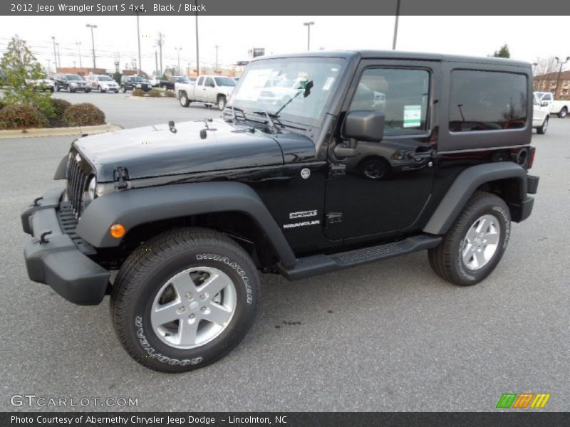  2012 Wrangler Sport S 4x4 Black