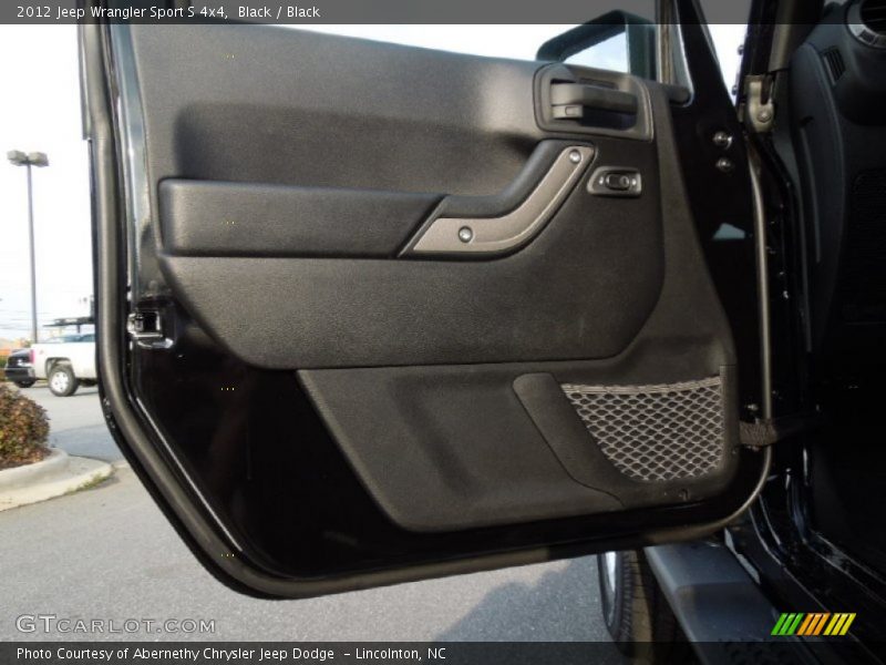 Black / Black 2012 Jeep Wrangler Sport S 4x4