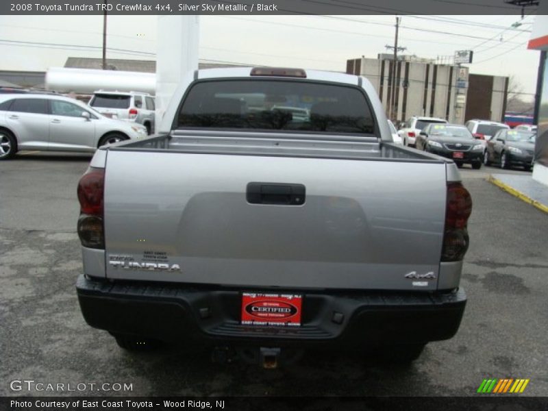 Silver Sky Metallic / Black 2008 Toyota Tundra TRD CrewMax 4x4