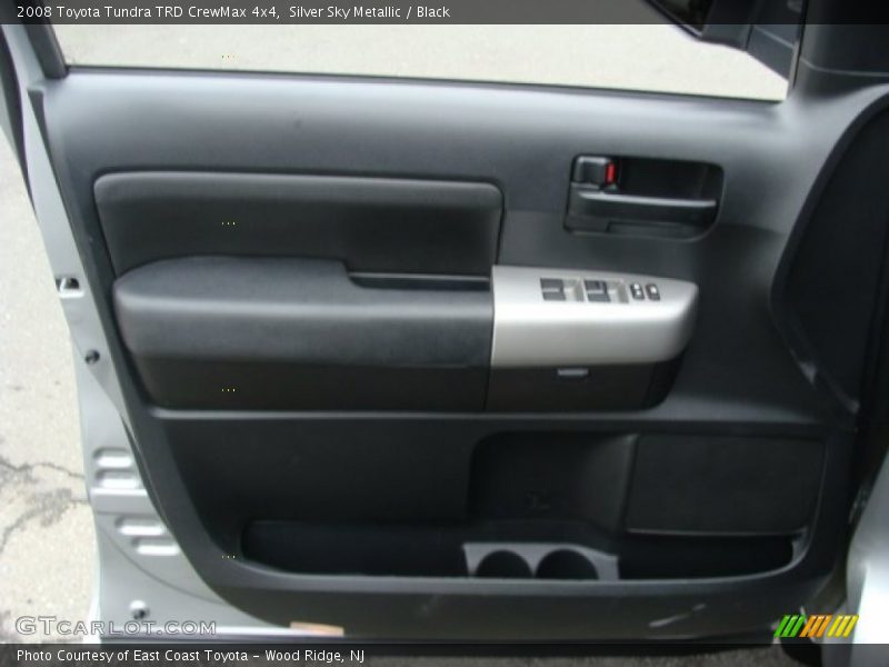 Silver Sky Metallic / Black 2008 Toyota Tundra TRD CrewMax 4x4