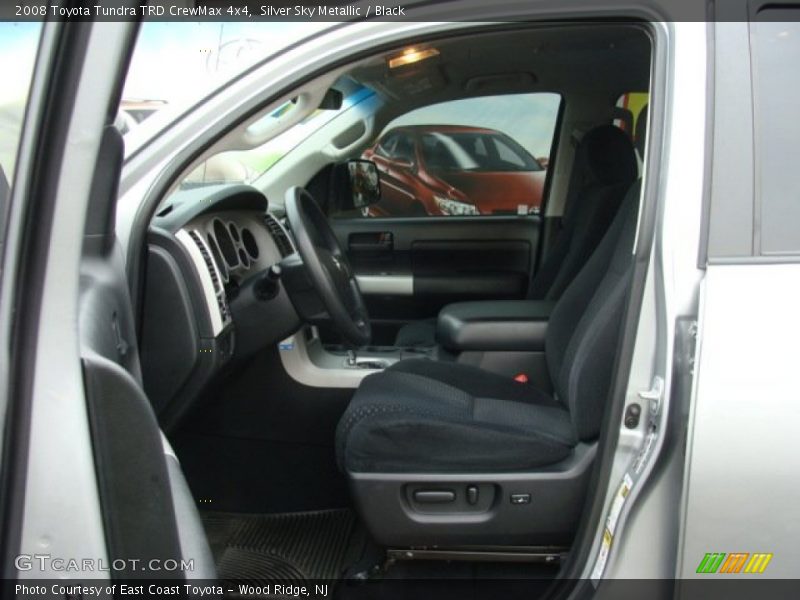 Silver Sky Metallic / Black 2008 Toyota Tundra TRD CrewMax 4x4