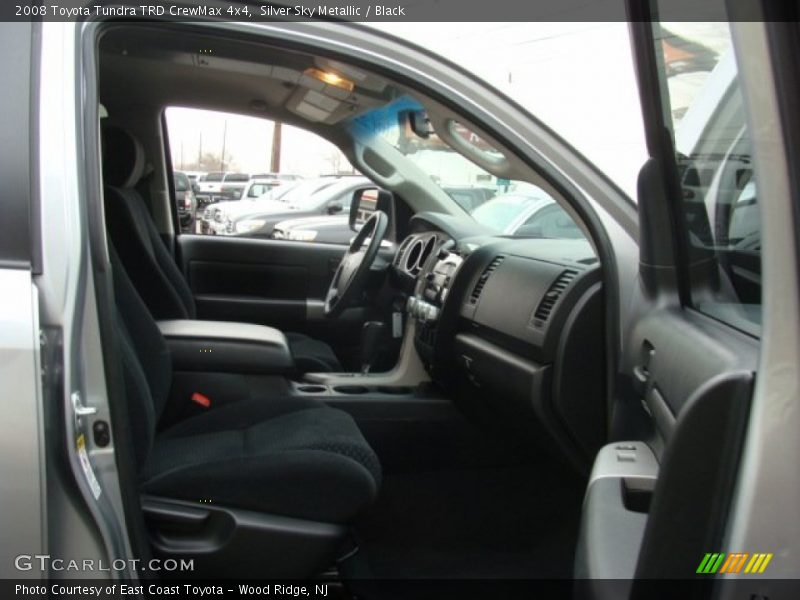 Silver Sky Metallic / Black 2008 Toyota Tundra TRD CrewMax 4x4