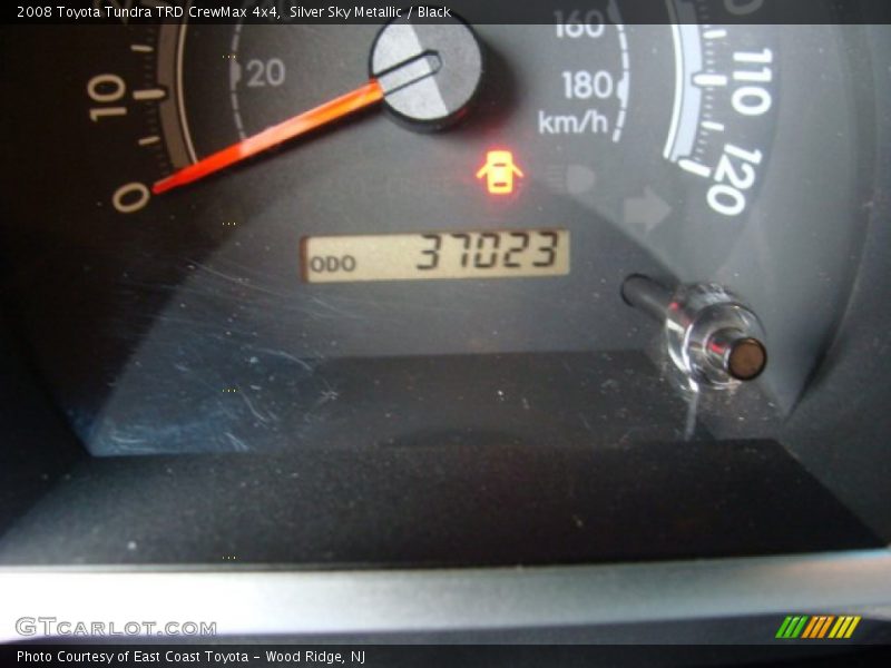 Silver Sky Metallic / Black 2008 Toyota Tundra TRD CrewMax 4x4