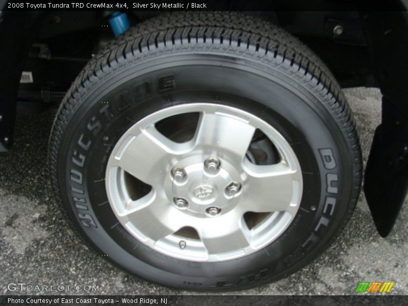 Silver Sky Metallic / Black 2008 Toyota Tundra TRD CrewMax 4x4