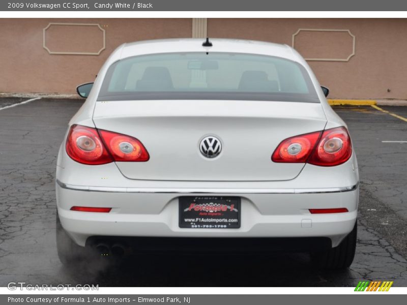 Candy White / Black 2009 Volkswagen CC Sport