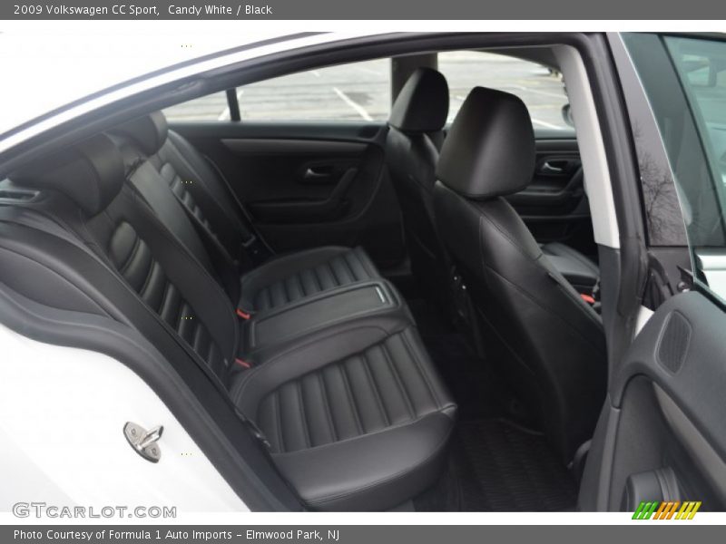 Candy White / Black 2009 Volkswagen CC Sport