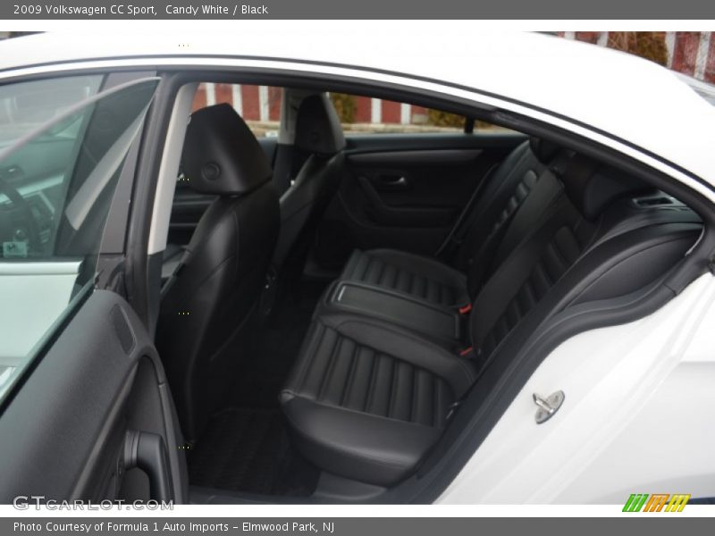 Candy White / Black 2009 Volkswagen CC Sport