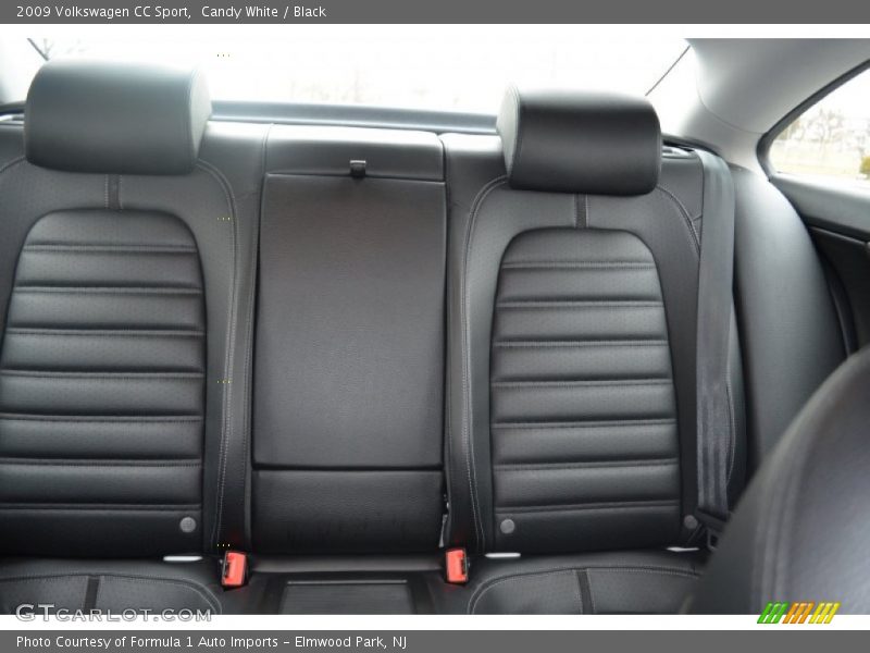 Candy White / Black 2009 Volkswagen CC Sport