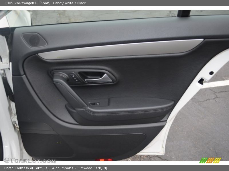 Candy White / Black 2009 Volkswagen CC Sport