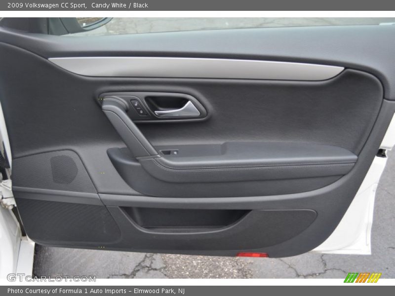 Candy White / Black 2009 Volkswagen CC Sport