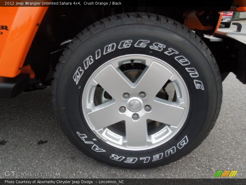  2012 Wrangler Unlimited Sahara 4x4 Wheel