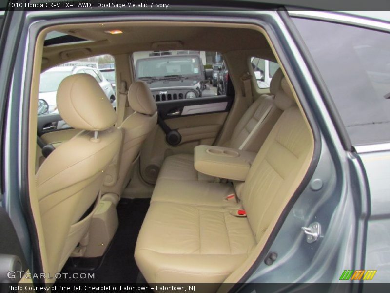 Opal Sage Metallic / Ivory 2010 Honda CR-V EX-L AWD