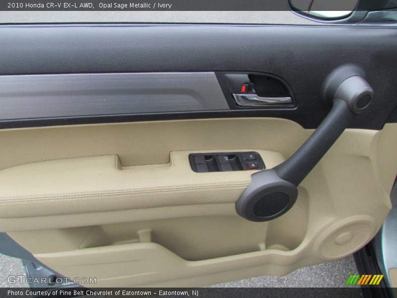 Opal Sage Metallic / Ivory 2010 Honda CR-V EX-L AWD