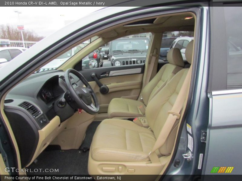 Opal Sage Metallic / Ivory 2010 Honda CR-V EX-L AWD