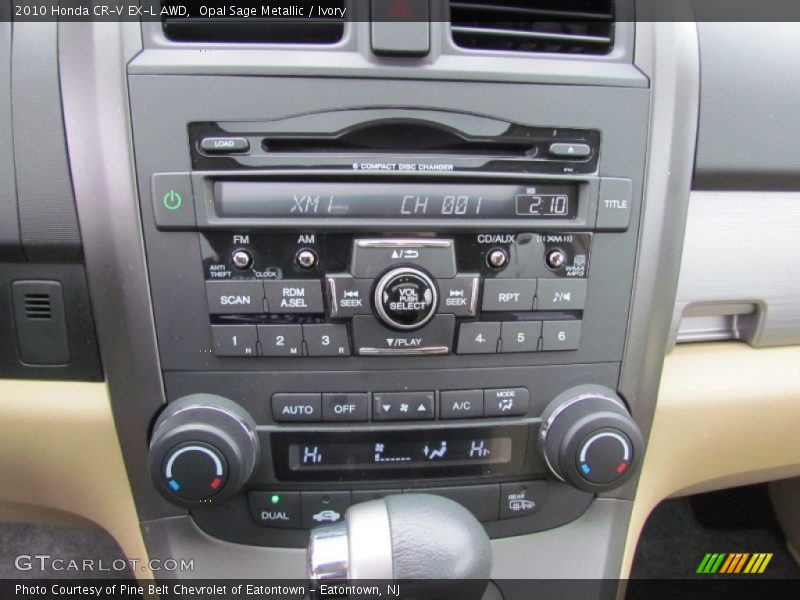Opal Sage Metallic / Ivory 2010 Honda CR-V EX-L AWD