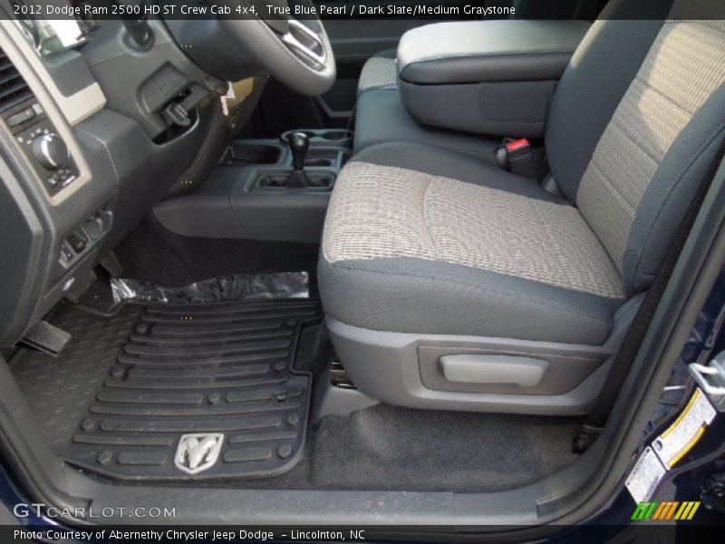 True Blue Pearl / Dark Slate/Medium Graystone 2012 Dodge Ram 2500 HD ST Crew Cab 4x4