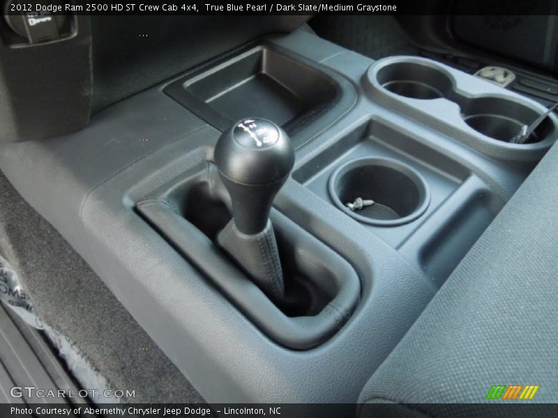 True Blue Pearl / Dark Slate/Medium Graystone 2012 Dodge Ram 2500 HD ST Crew Cab 4x4