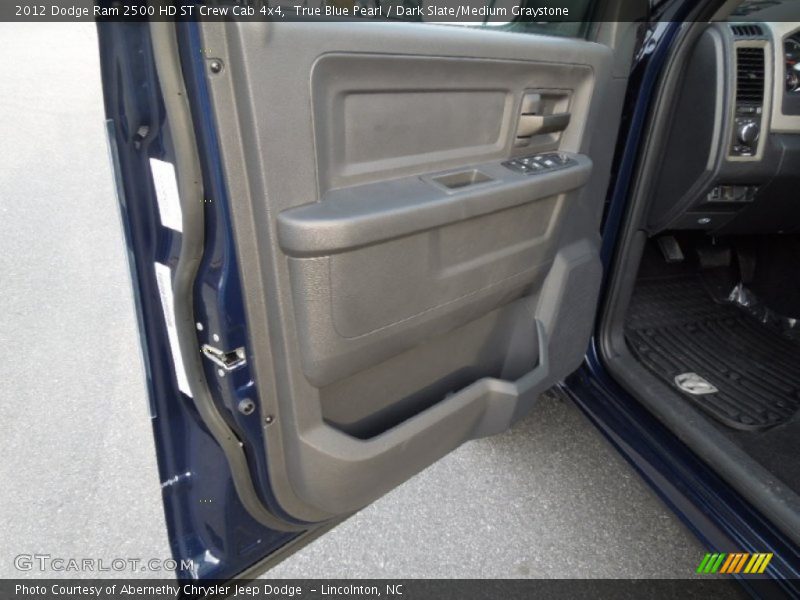 True Blue Pearl / Dark Slate/Medium Graystone 2012 Dodge Ram 2500 HD ST Crew Cab 4x4