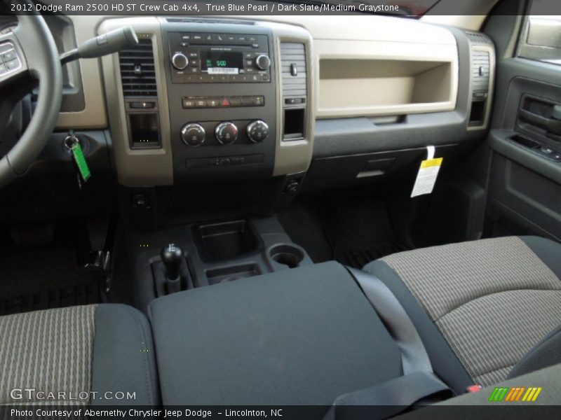 True Blue Pearl / Dark Slate/Medium Graystone 2012 Dodge Ram 2500 HD ST Crew Cab 4x4