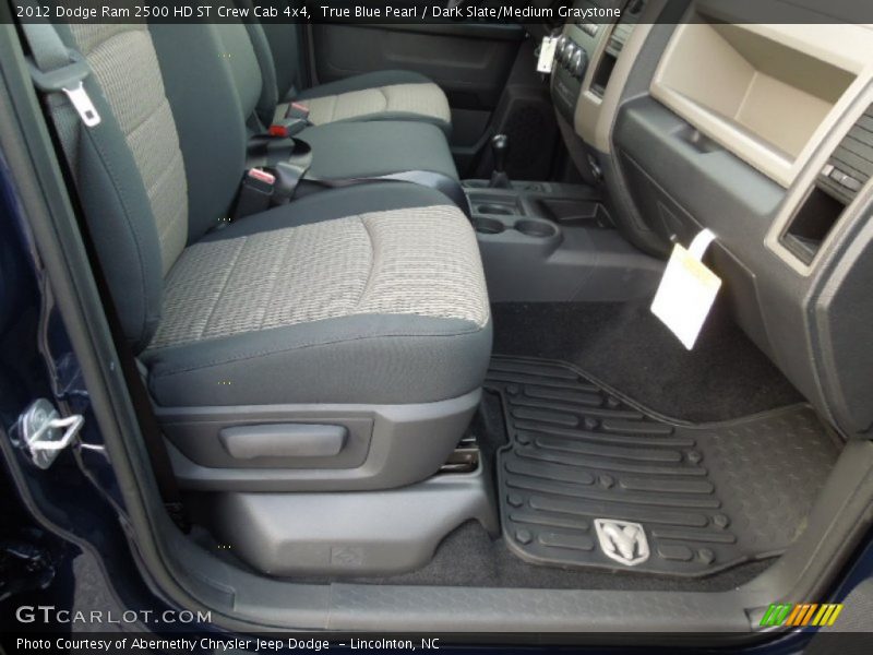 True Blue Pearl / Dark Slate/Medium Graystone 2012 Dodge Ram 2500 HD ST Crew Cab 4x4