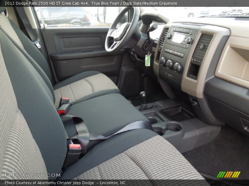 True Blue Pearl / Dark Slate/Medium Graystone 2012 Dodge Ram 2500 HD ST Crew Cab 4x4