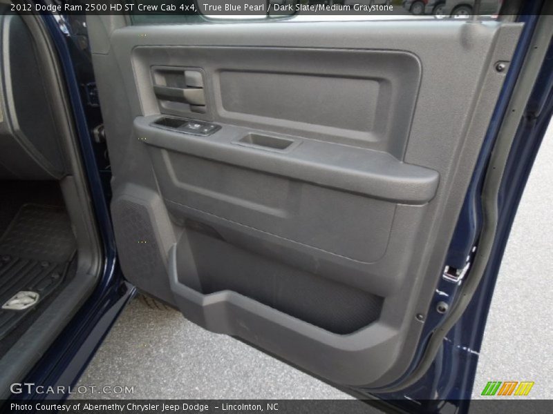 True Blue Pearl / Dark Slate/Medium Graystone 2012 Dodge Ram 2500 HD ST Crew Cab 4x4