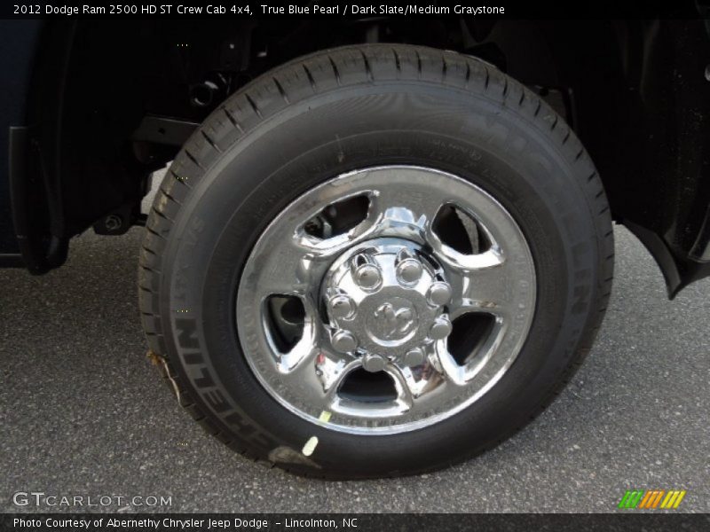 True Blue Pearl / Dark Slate/Medium Graystone 2012 Dodge Ram 2500 HD ST Crew Cab 4x4