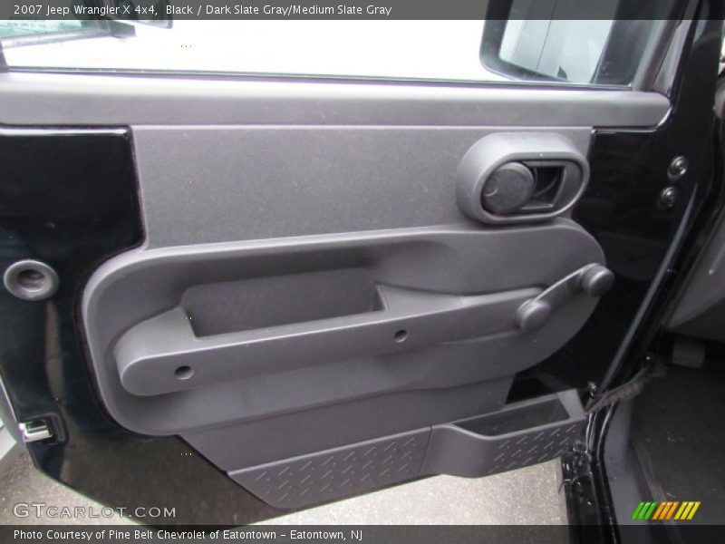 Black / Dark Slate Gray/Medium Slate Gray 2007 Jeep Wrangler X 4x4