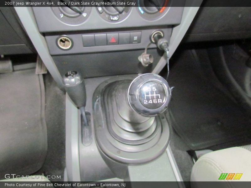 Black / Dark Slate Gray/Medium Slate Gray 2007 Jeep Wrangler X 4x4